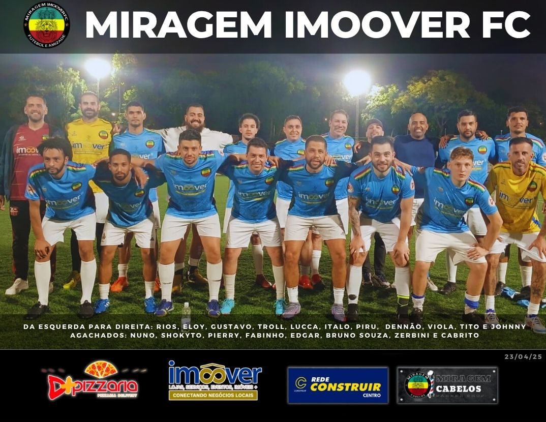 ADF Miragem iMoover FC – Time Sport e Veterano (Jogos / Racha)