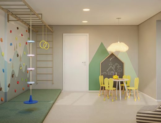 Apartamento Estacao Guilhermina Red Brinquedoteca