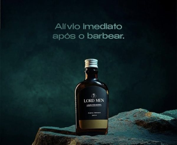 Lord Men Loção Pós-Barba 240ml – Alívio Imediato