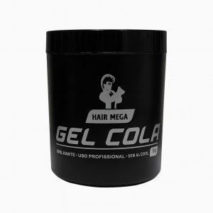 Hair Mega GEL COLA 500g – Fixação Máxima e Brilho