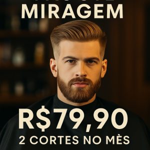 LOTE 1: PACOTE CABELO (PLANO 2 CORTES AO MÊS)