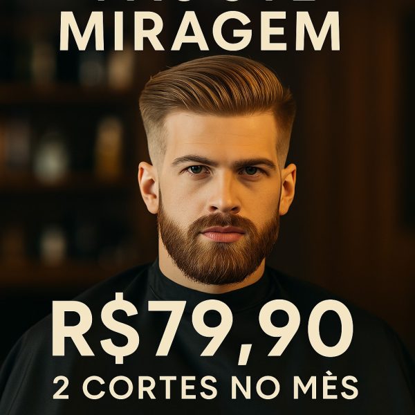 LOTE 1: PACOTE CABELO (PLANO 2 CORTES AO MÊS)
