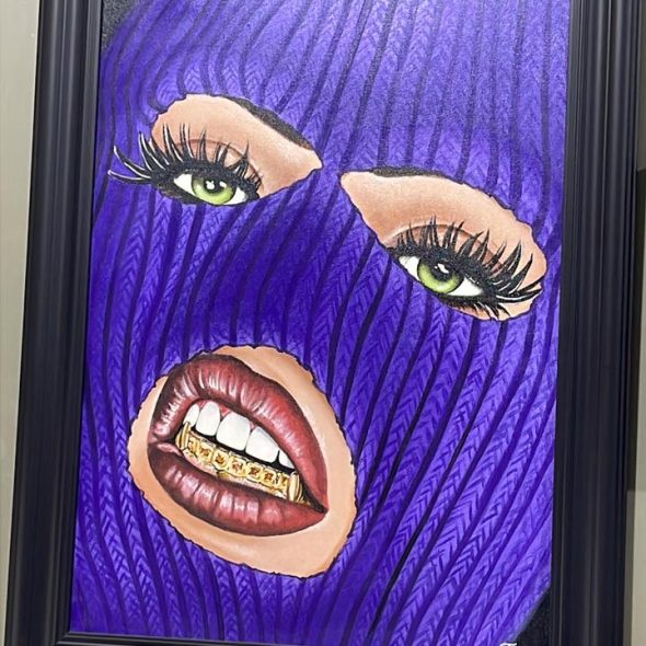 Quadro artistico Rosto TG 2021