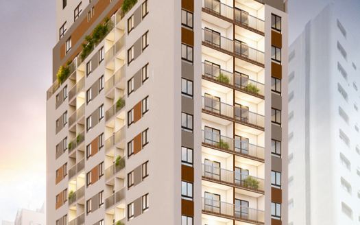 Estúdio para investimento perto da Paulista Azure