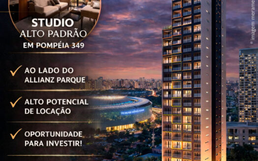 🏙️ Studio à Venda — Avenida Pompéia, 349 – Perdizes  – São Paulo (SP)